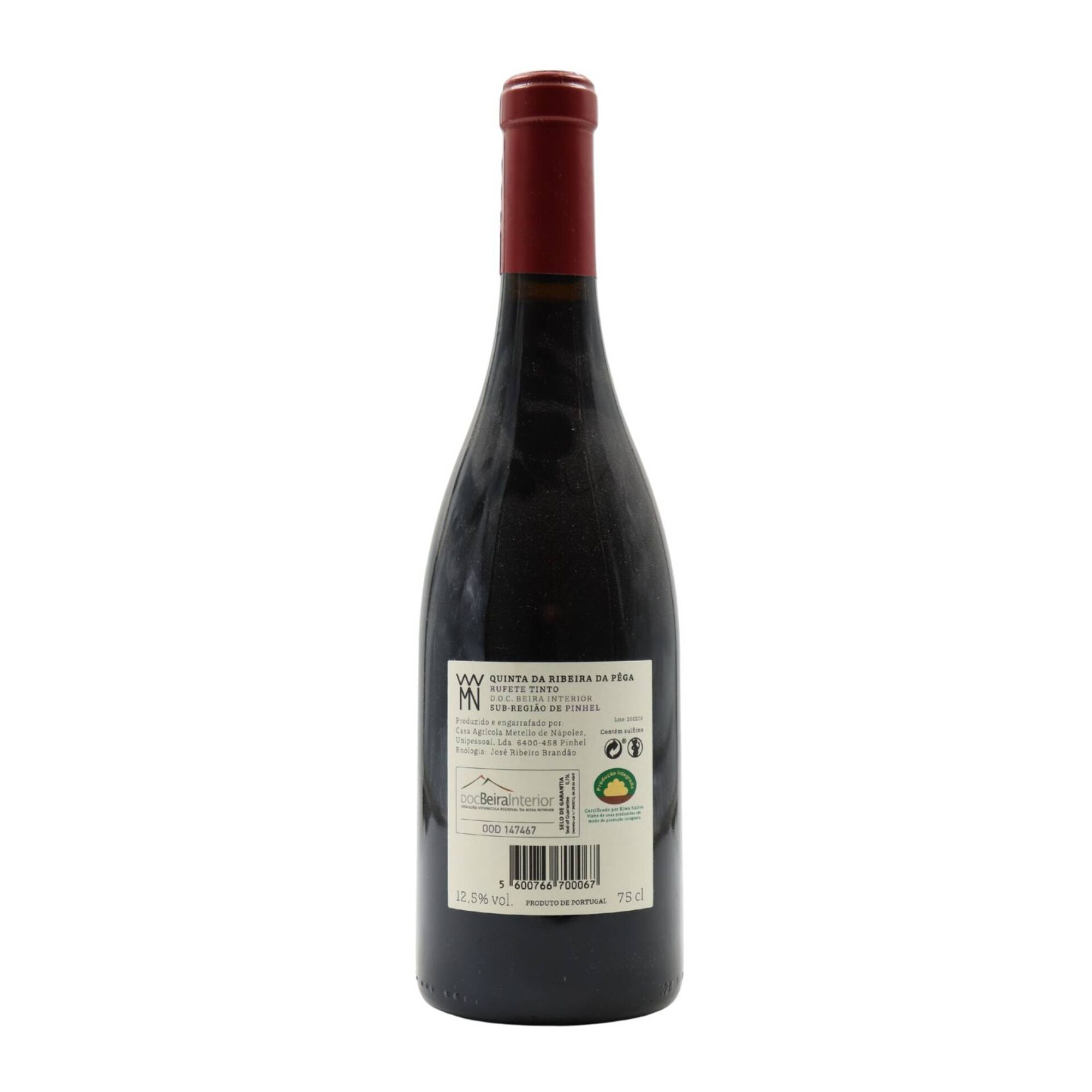 Quinta Da Ribeira Da P&ecirc;ga Rufete Beiras Vinho Tinto