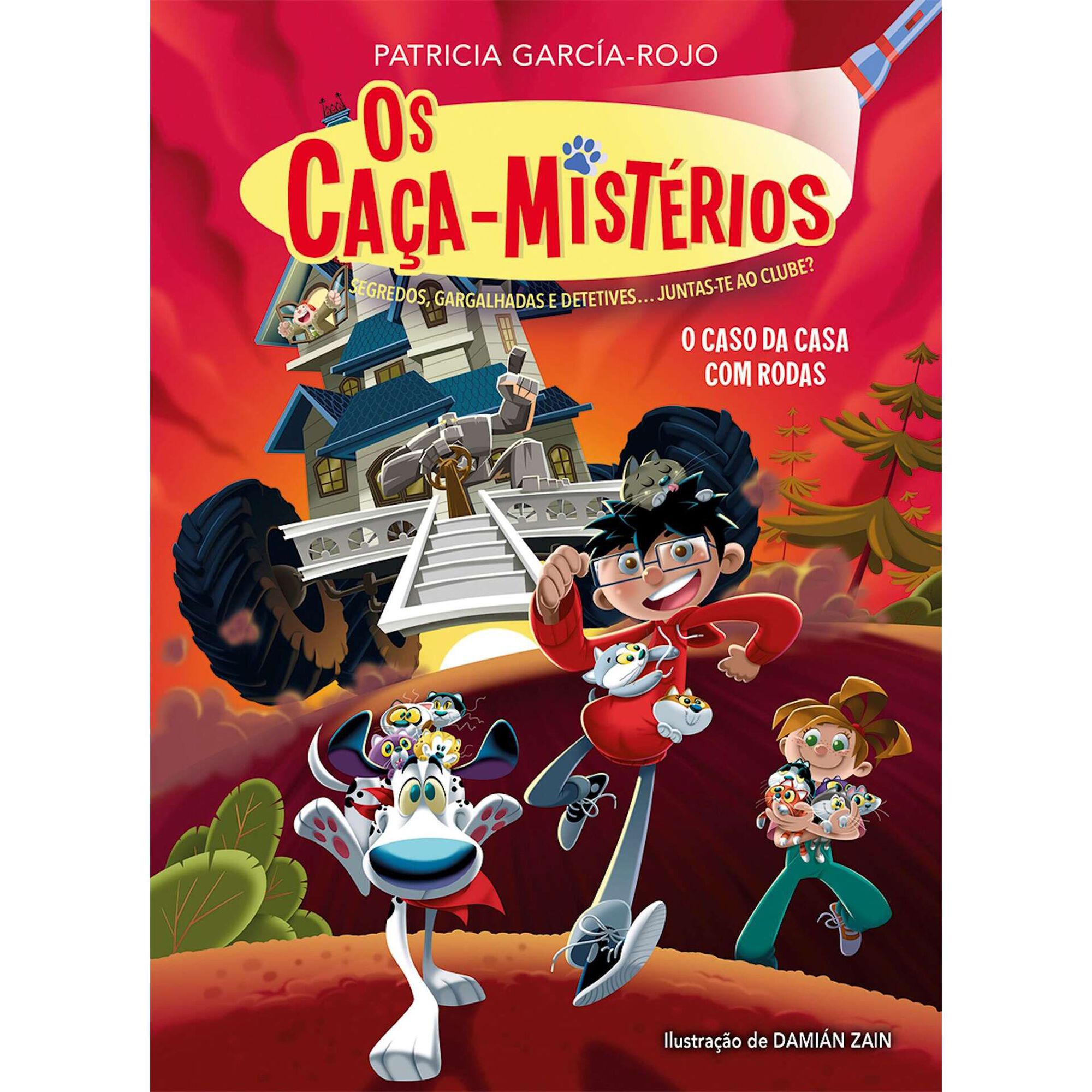 Os Caça-Mistérios Nº 4 - O Caso da Casa com Rodas Os Caça-Mistérios Nº 4 - O Caso da Casa com Rodas