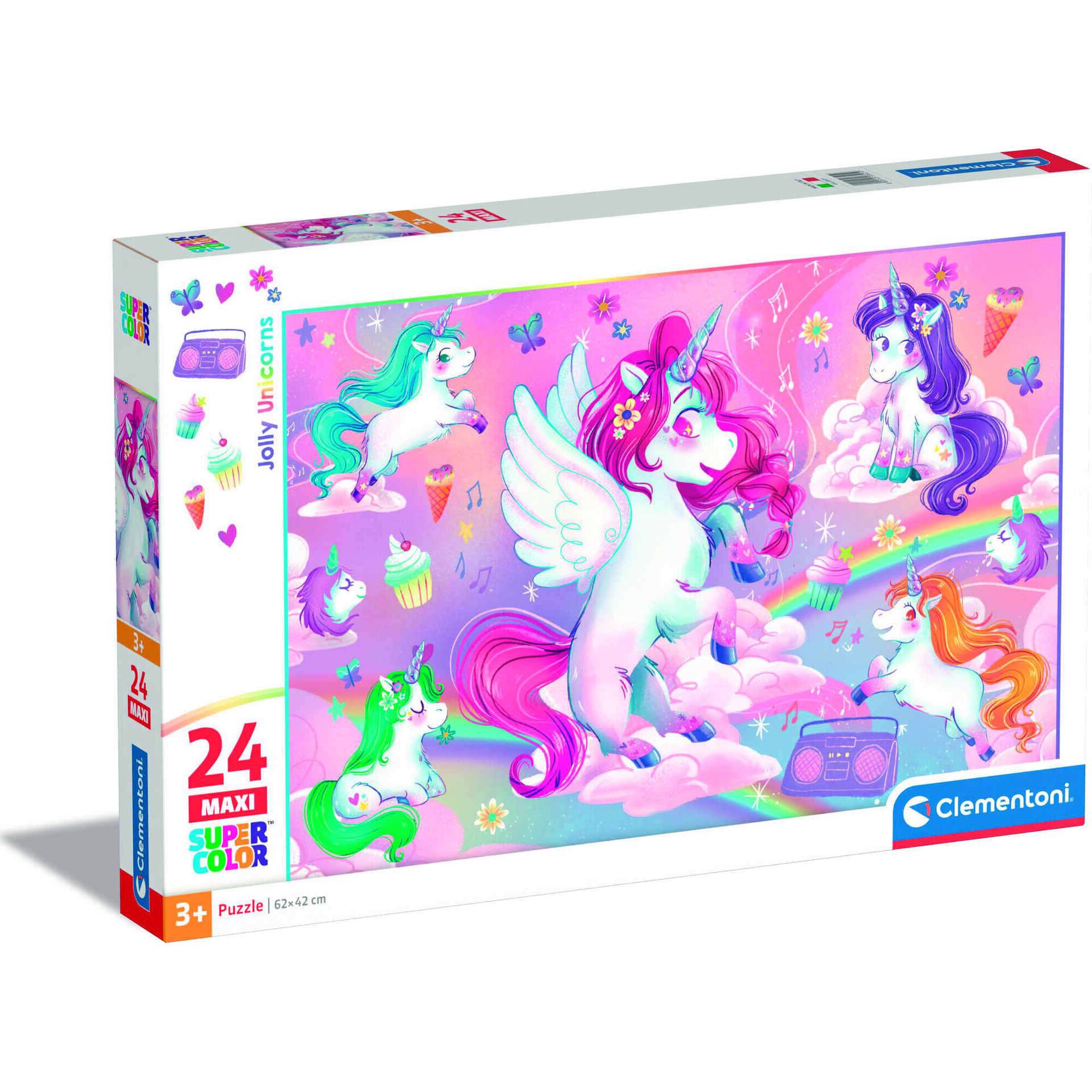 Puzzle de 24 e 104 peças Maxi (vários modelos)