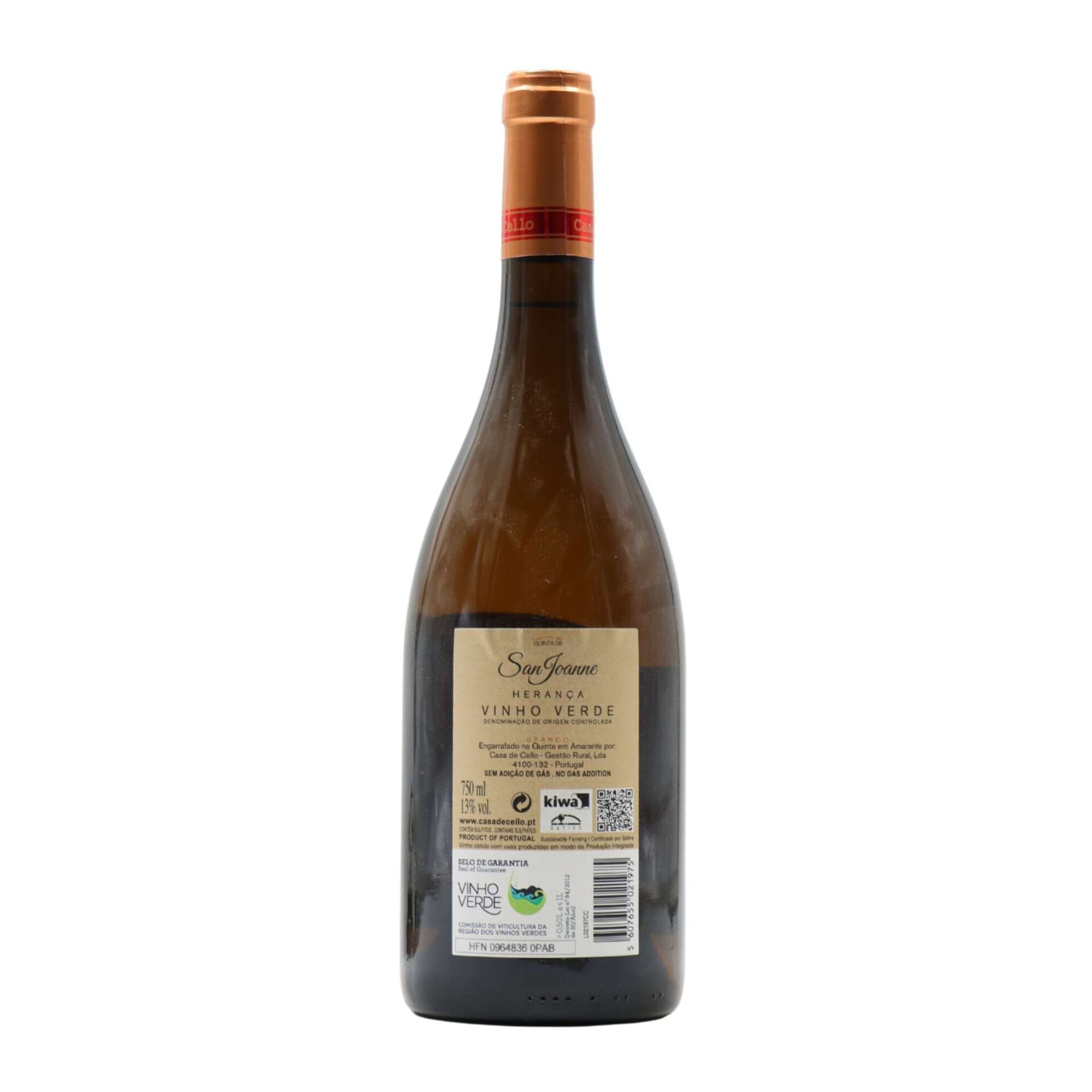 Quinta De Sanjoanne Heran&ccedil;a Vinho Verde Branco