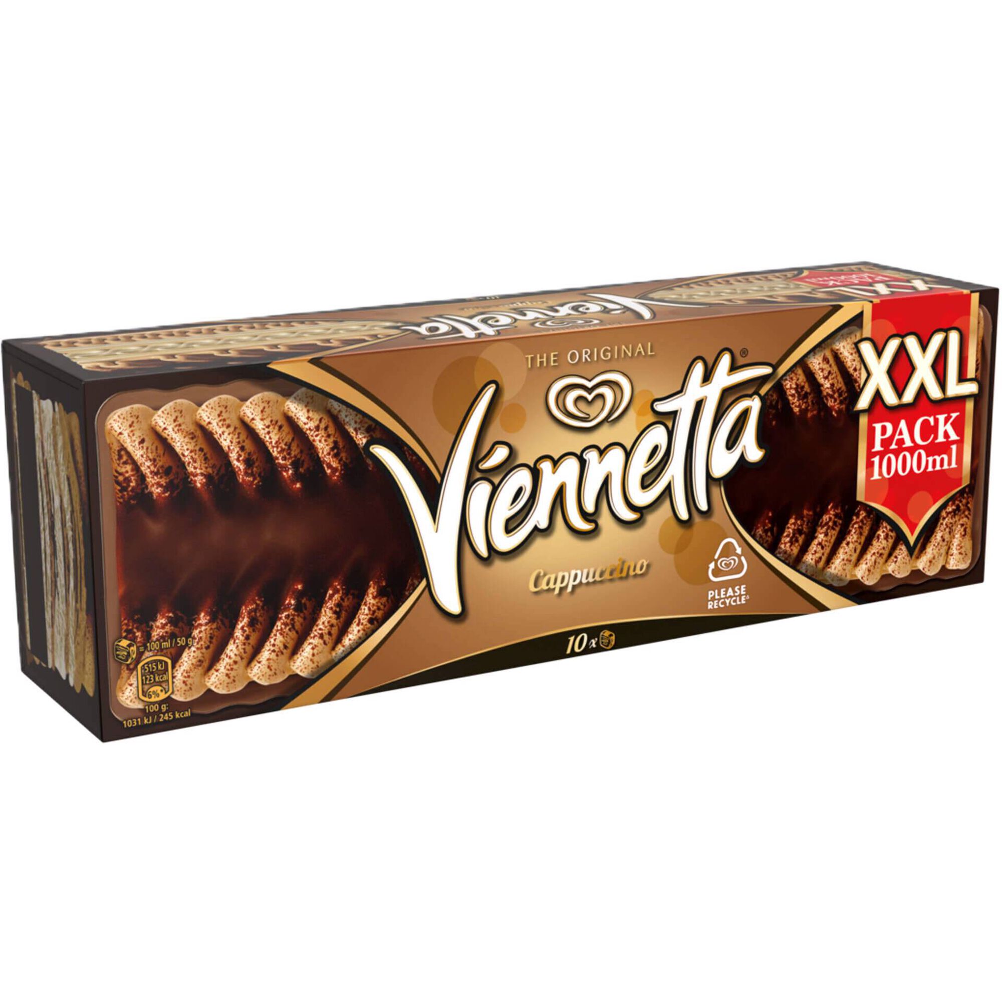Tarte Gelada Cappuccino XXL Viennetta