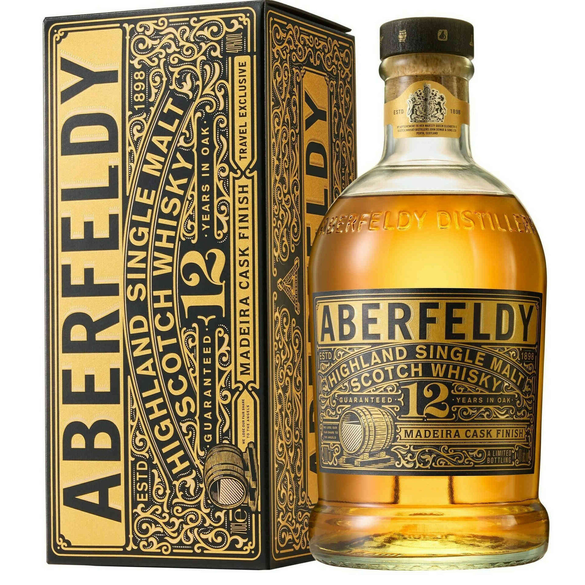 Whisky Scotch Aberfeldy 12 Anos Single Malt Gold Bar
