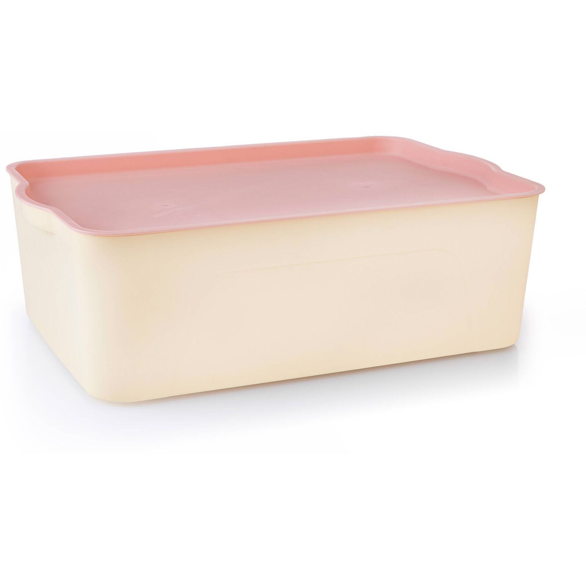 Caixa Arruma&ccedil;&atilde;o Bicolor 14x29,5x44,5cm Kasa