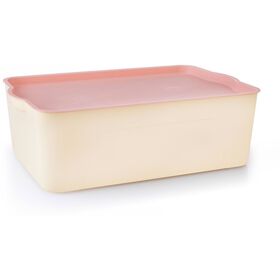 Caixa Arruma&ccedil;&atilde;o Bicolor 14x29,5x44,5cm Kasa