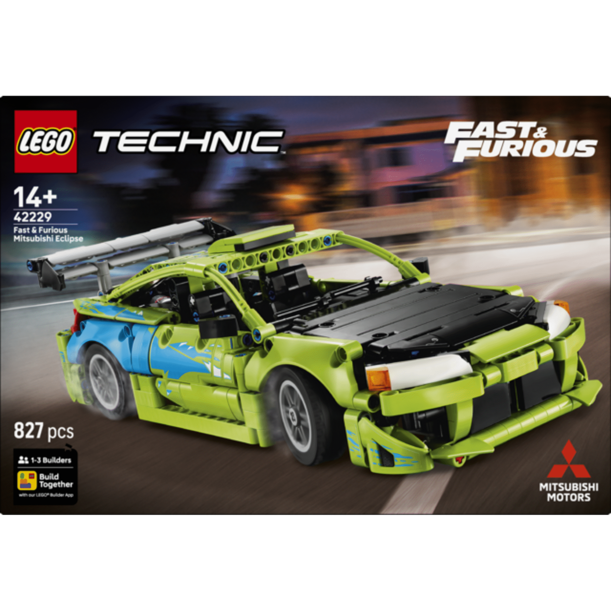 LEGO Technic - Fast and Furious Carro Mitsubishi Eclipse - 42229