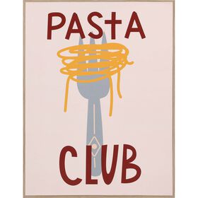 Quadro 30x40cm Pasta Club