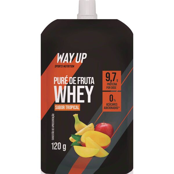 Saqueta de Fruta Proteína Frutos Tropicais Way Up
