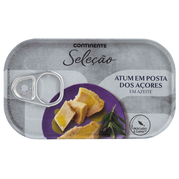 Atum Posta em Azeite Continente Seleção