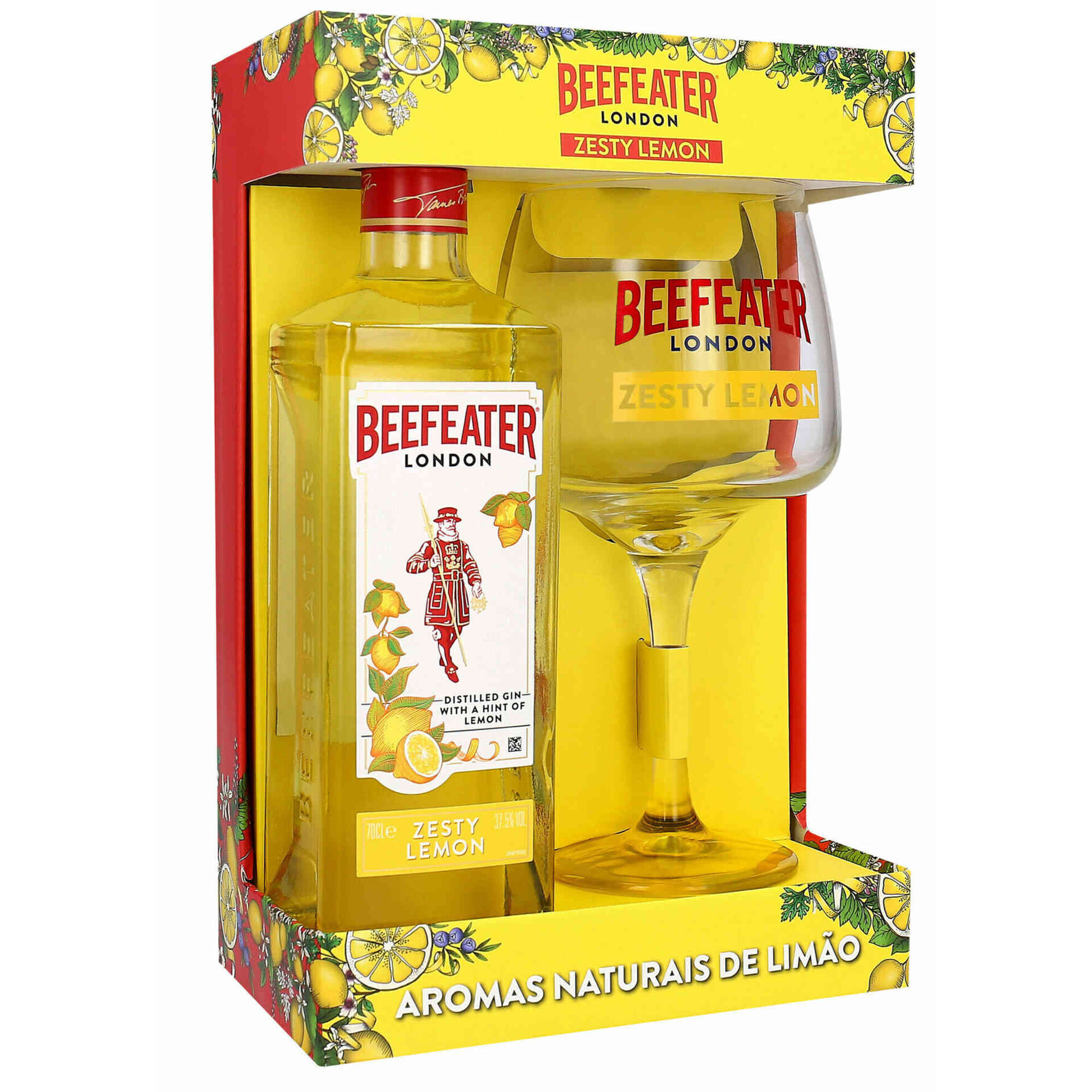 Gin Beefeater Zesty Lemon com Oferta de Copo