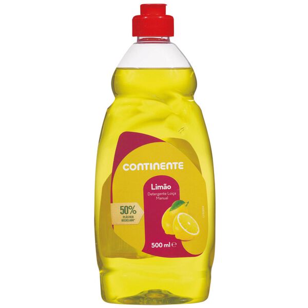 Detergente Manual Loiça Concentrado Limão Continente