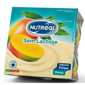 Iogurte Polpa Manga sem Lactose Nutrégi