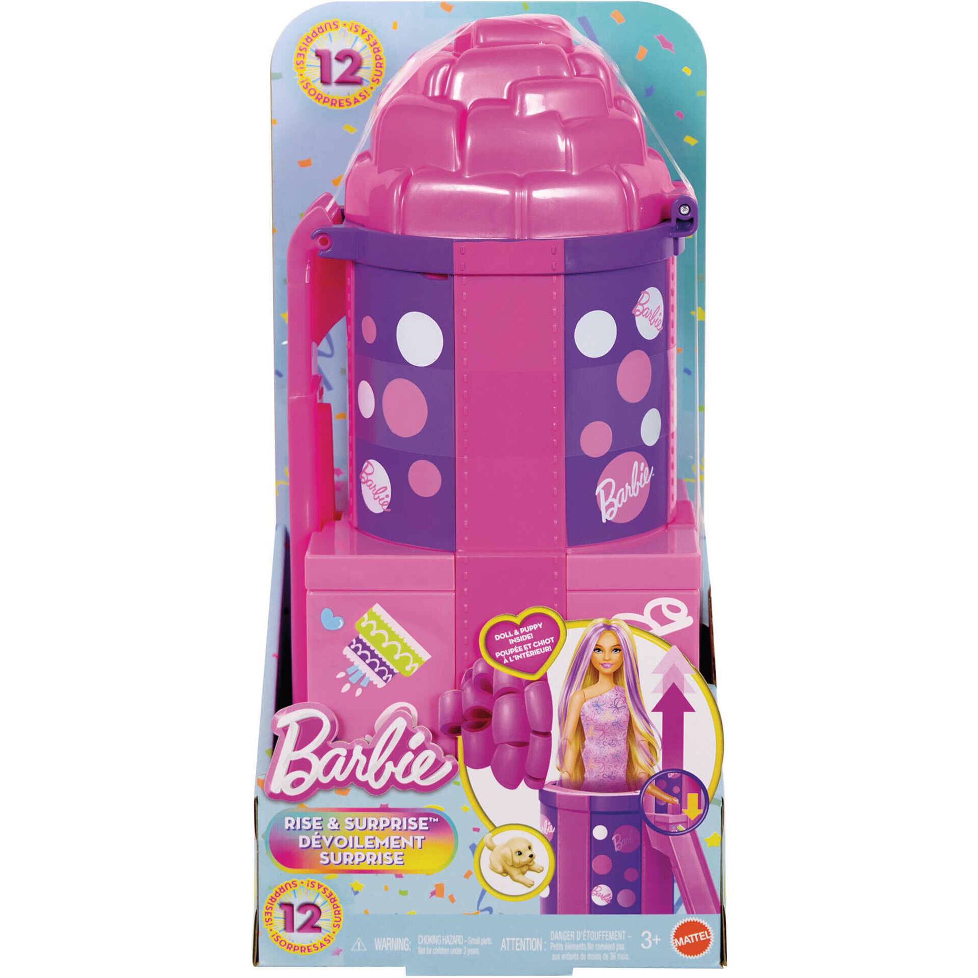 Barbie - Boneca Festa de Anivers&aacute;rio Surpresa & Slide