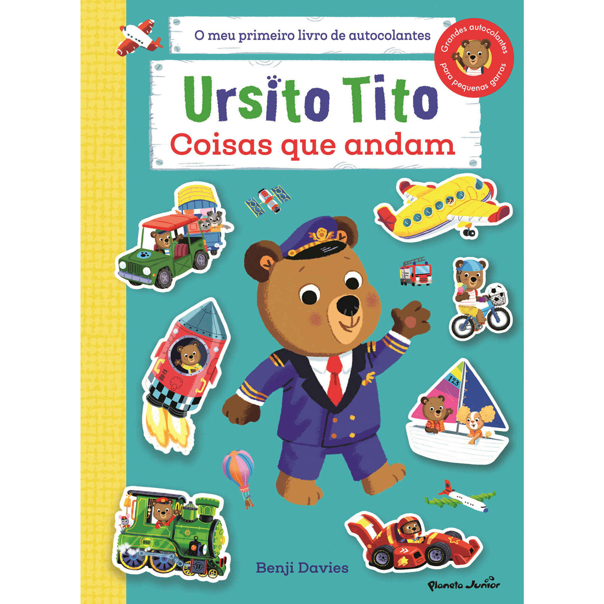 Ursito Tito - Autocolantes Coisas que Andam