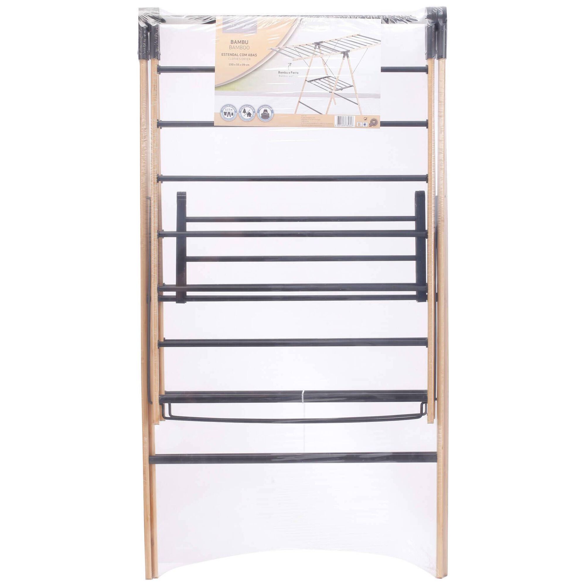 Estendal Ch&atilde;o com Abas Bambu 11,5m