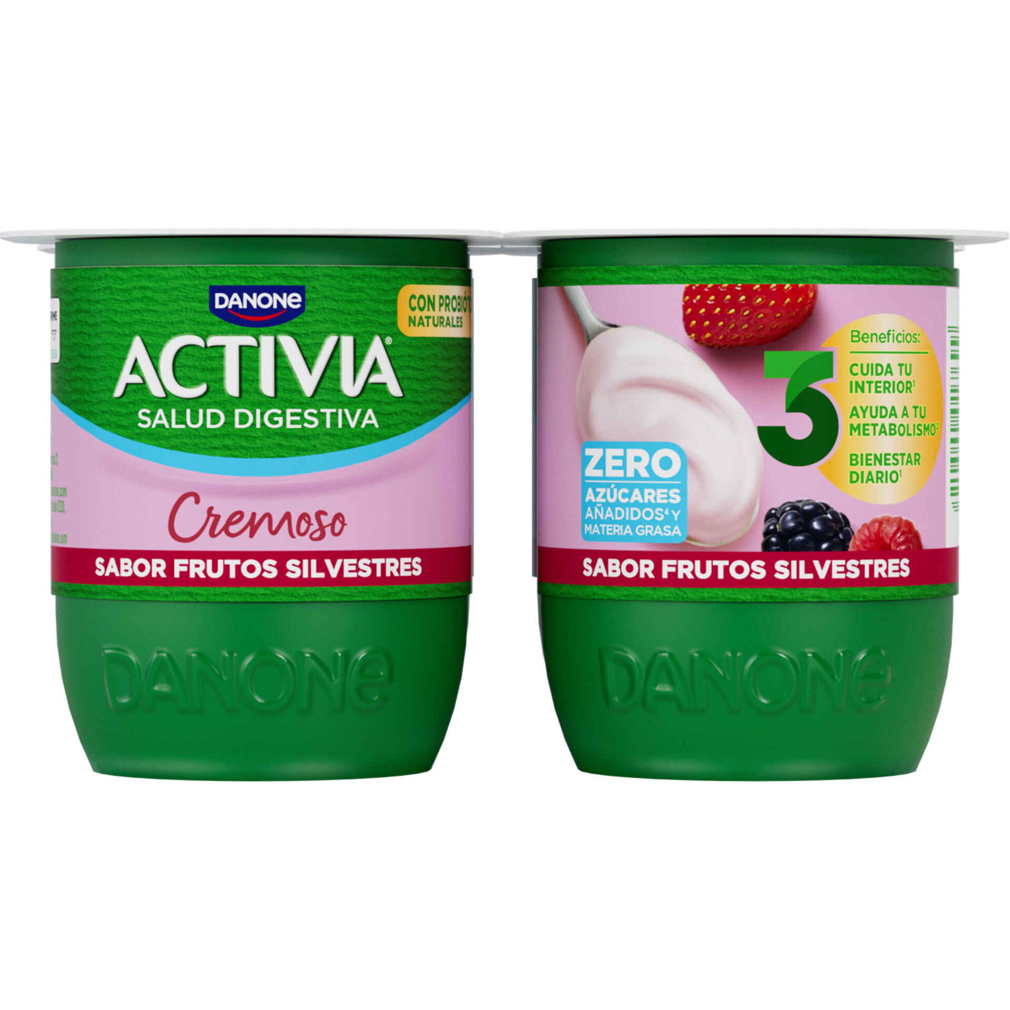 Iogurte Bifidus Cremoso Magro Frutos Silvestres