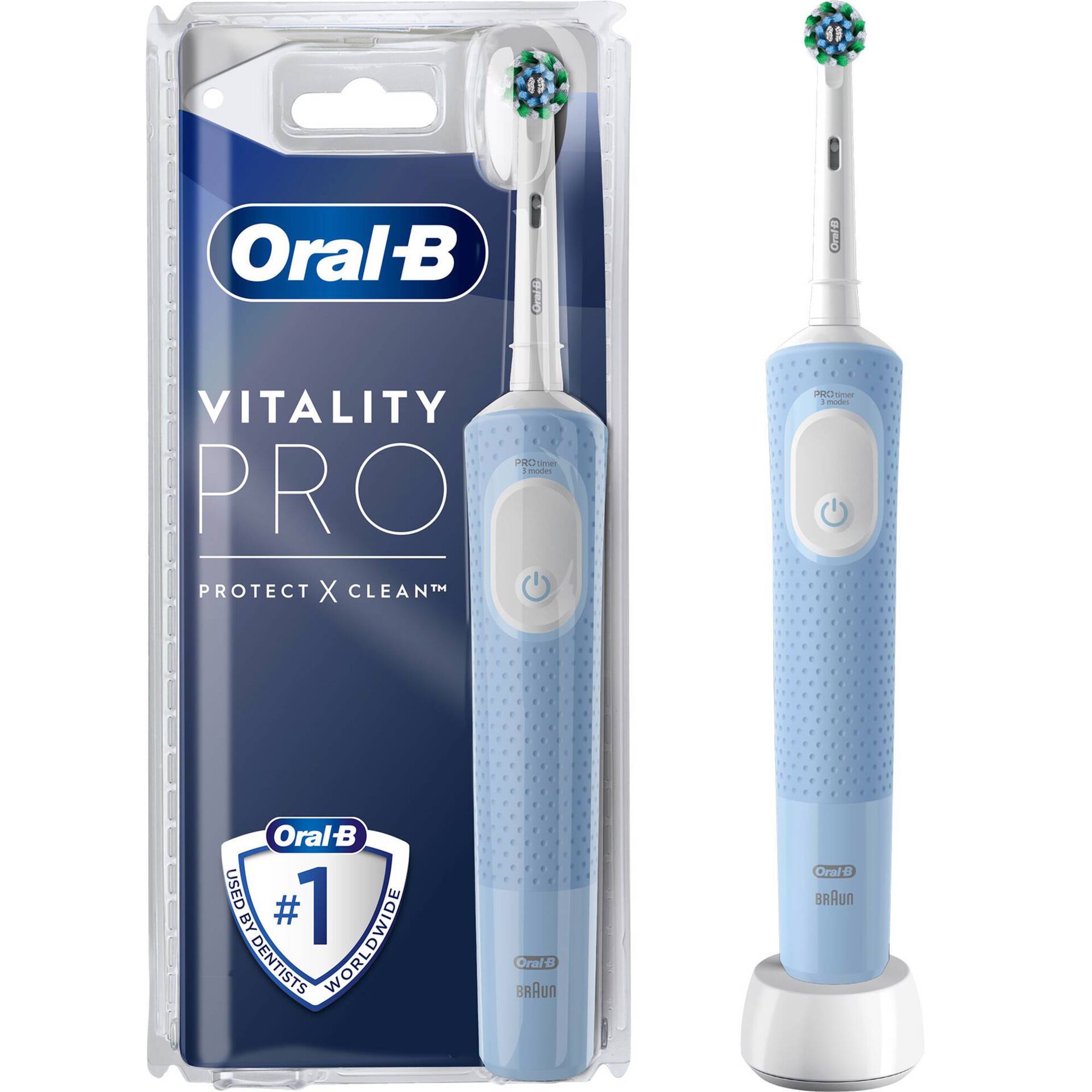Escova de Dentes Elétrica Vitality Pro