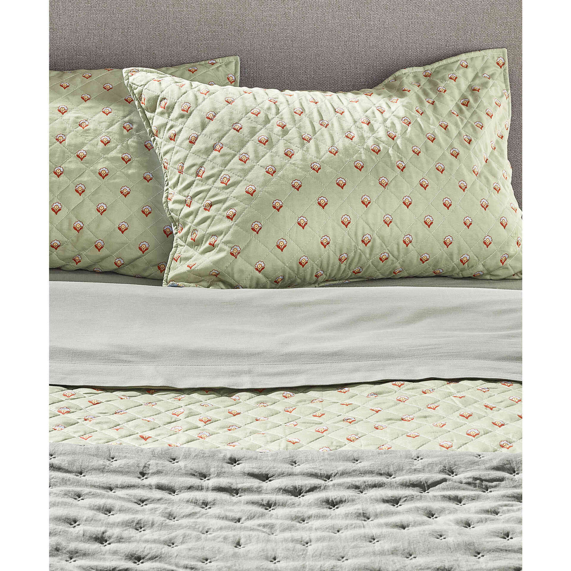 Colcha Washed 220x240cm Verde