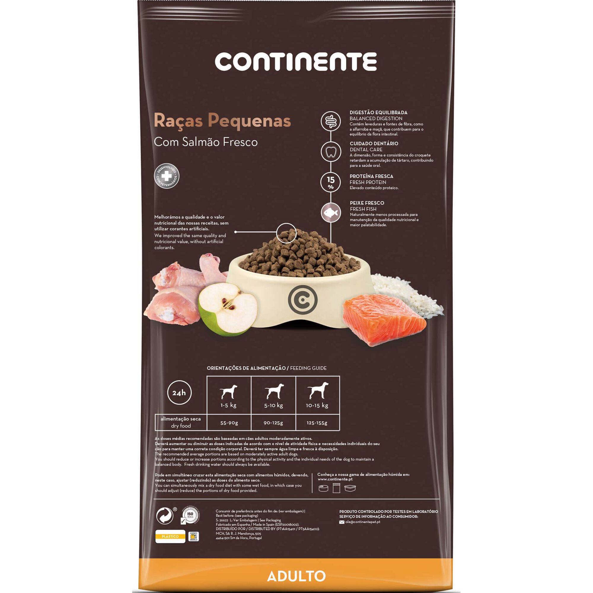 Ração para Cão Raças Pequenas Salmão