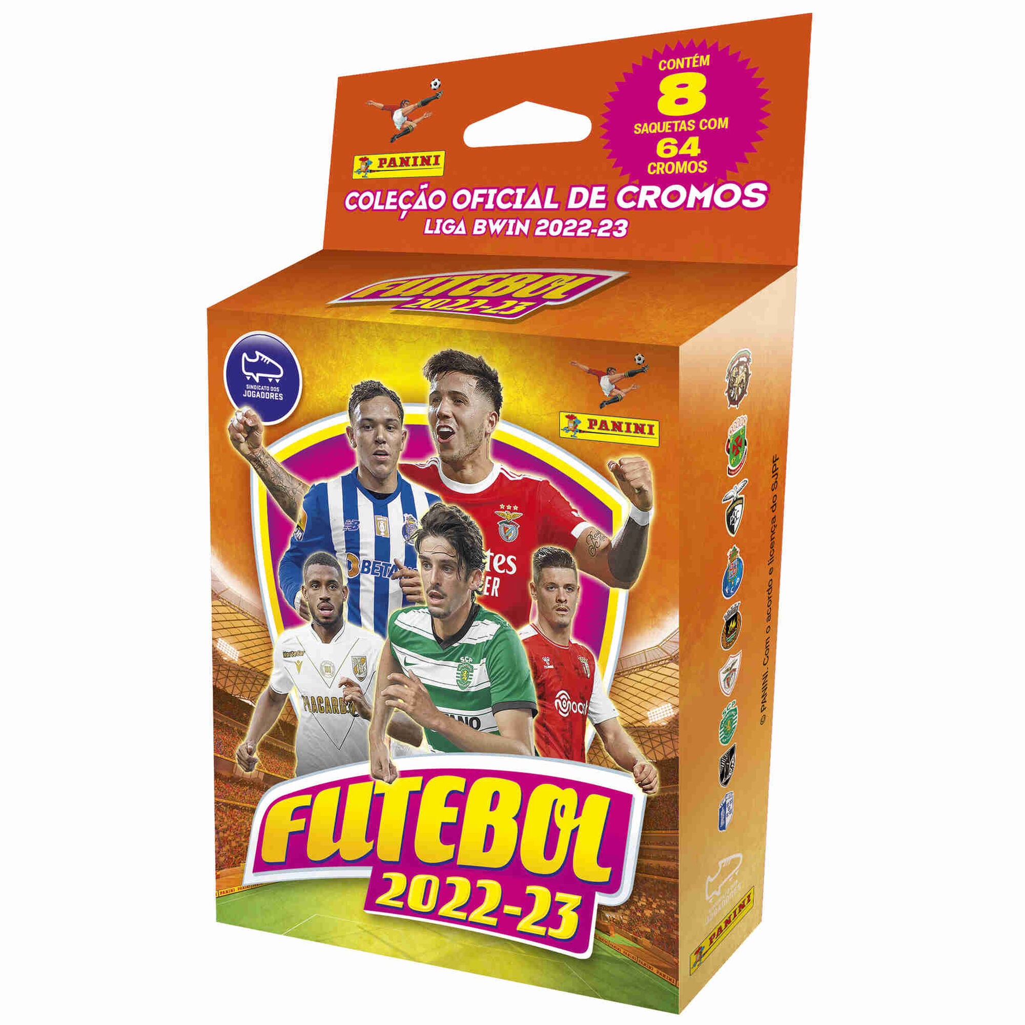 Ecoblister 8 Saquetas de Cromos Liga Futebol 2022/23