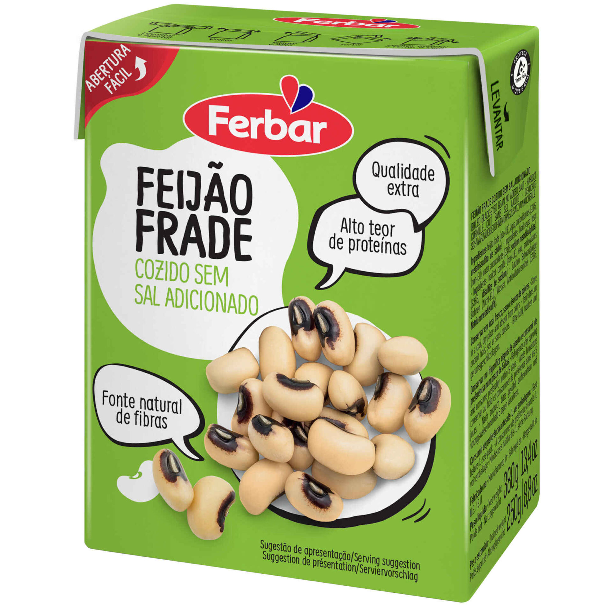 Feijão Frade Cozido