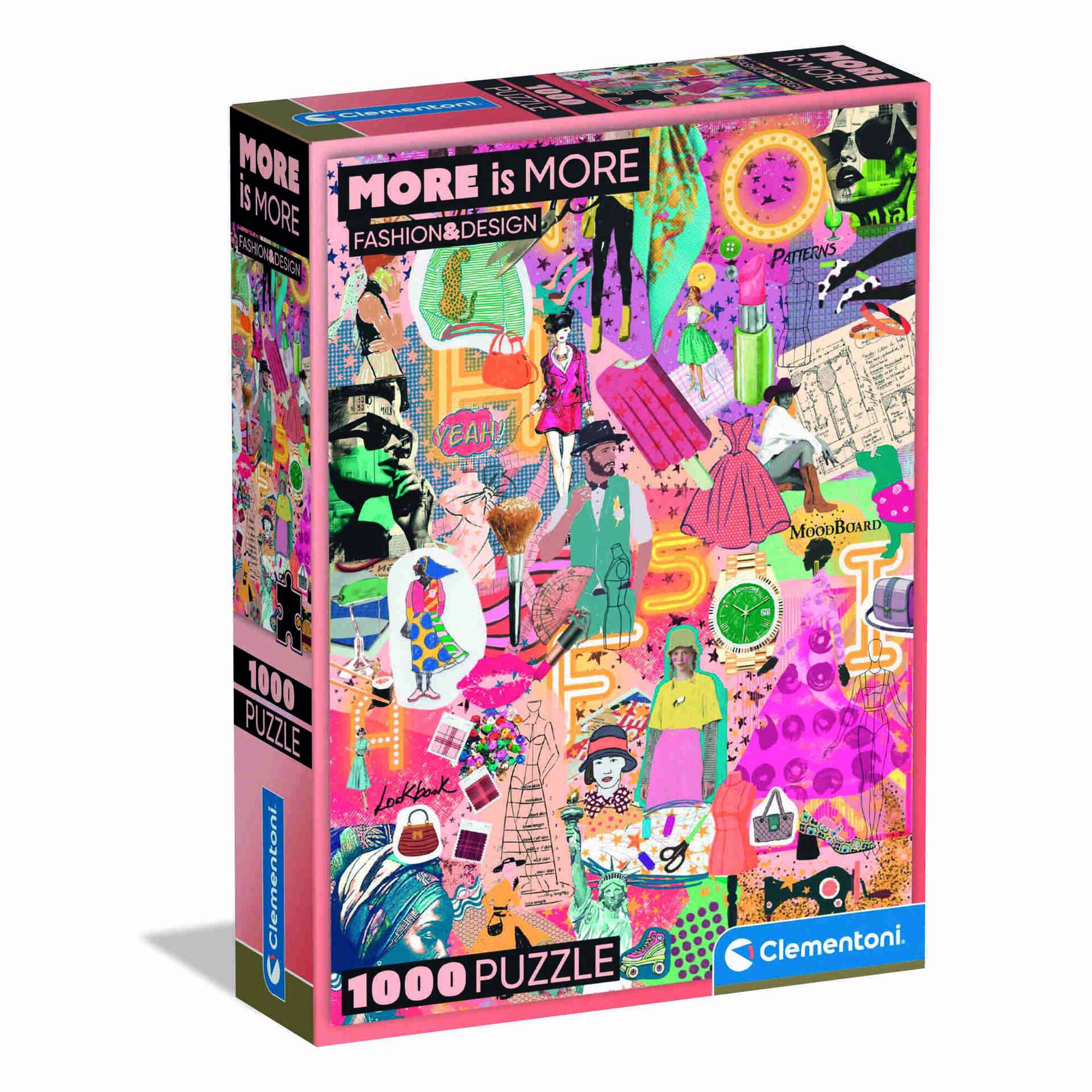 Puzzle More Is More Fashion Design 1000 Peças