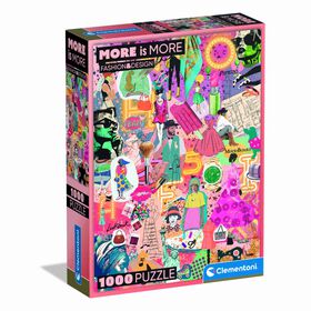Puzzle More Is More Fashion Design 1000 Peças