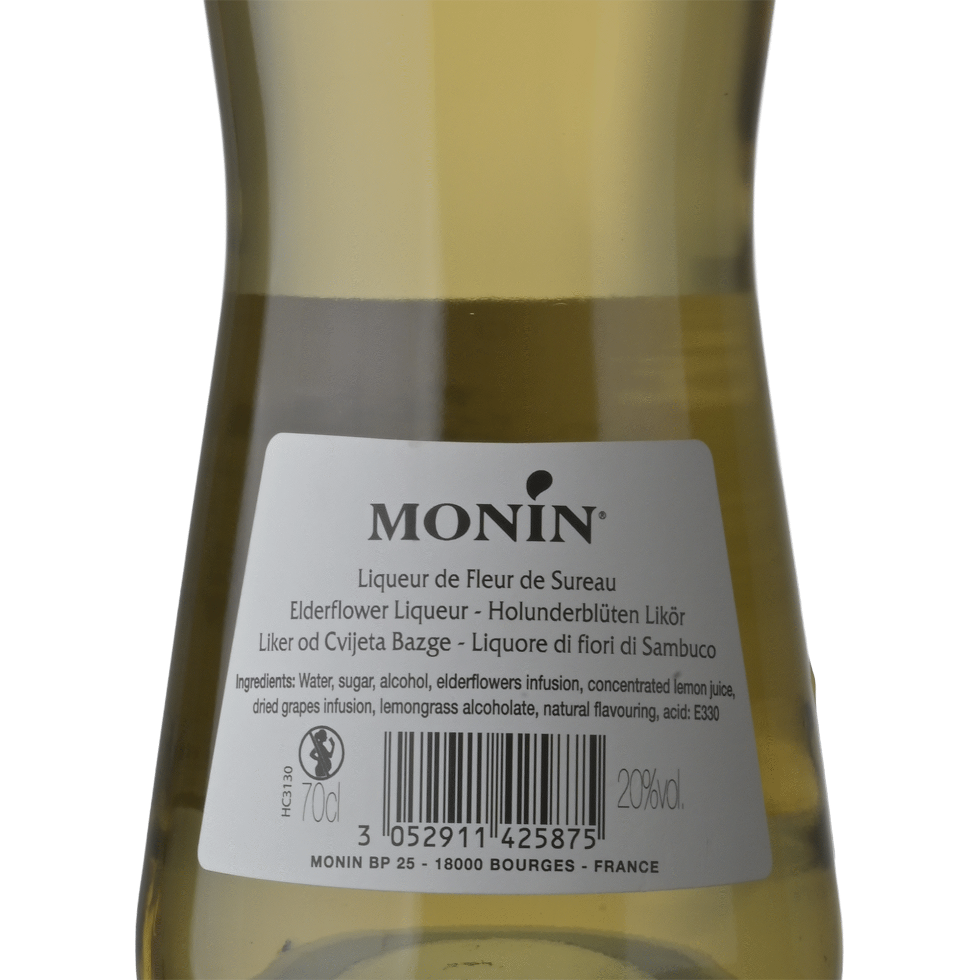 La Liqueur de Monin Fleur de Sureau Licor