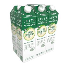 Leite de Pastagem Inteiro Terra Nostra