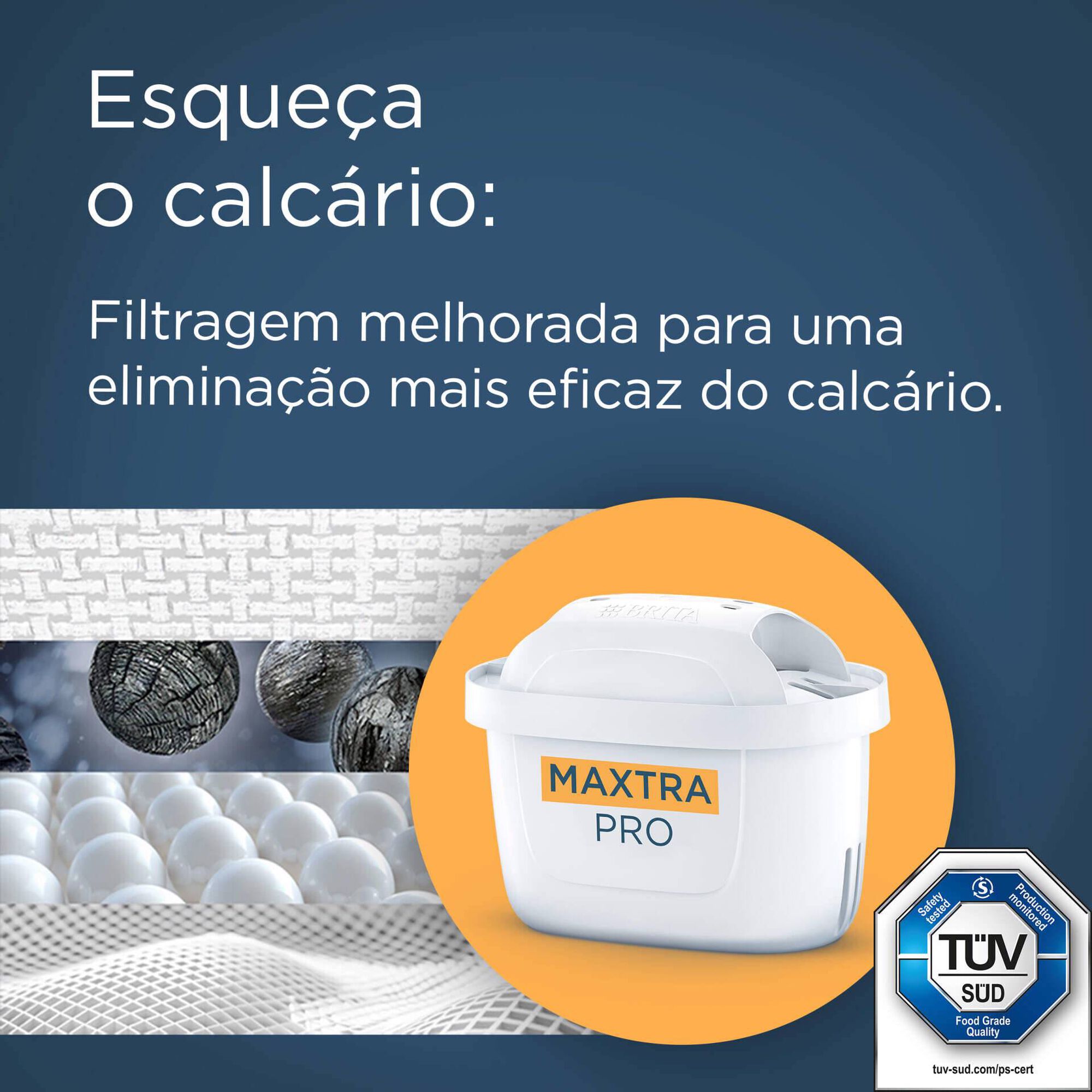 Jarro de Filtro de &Aacute;gua Style Essential Expert Calc&aacute;rio Brita