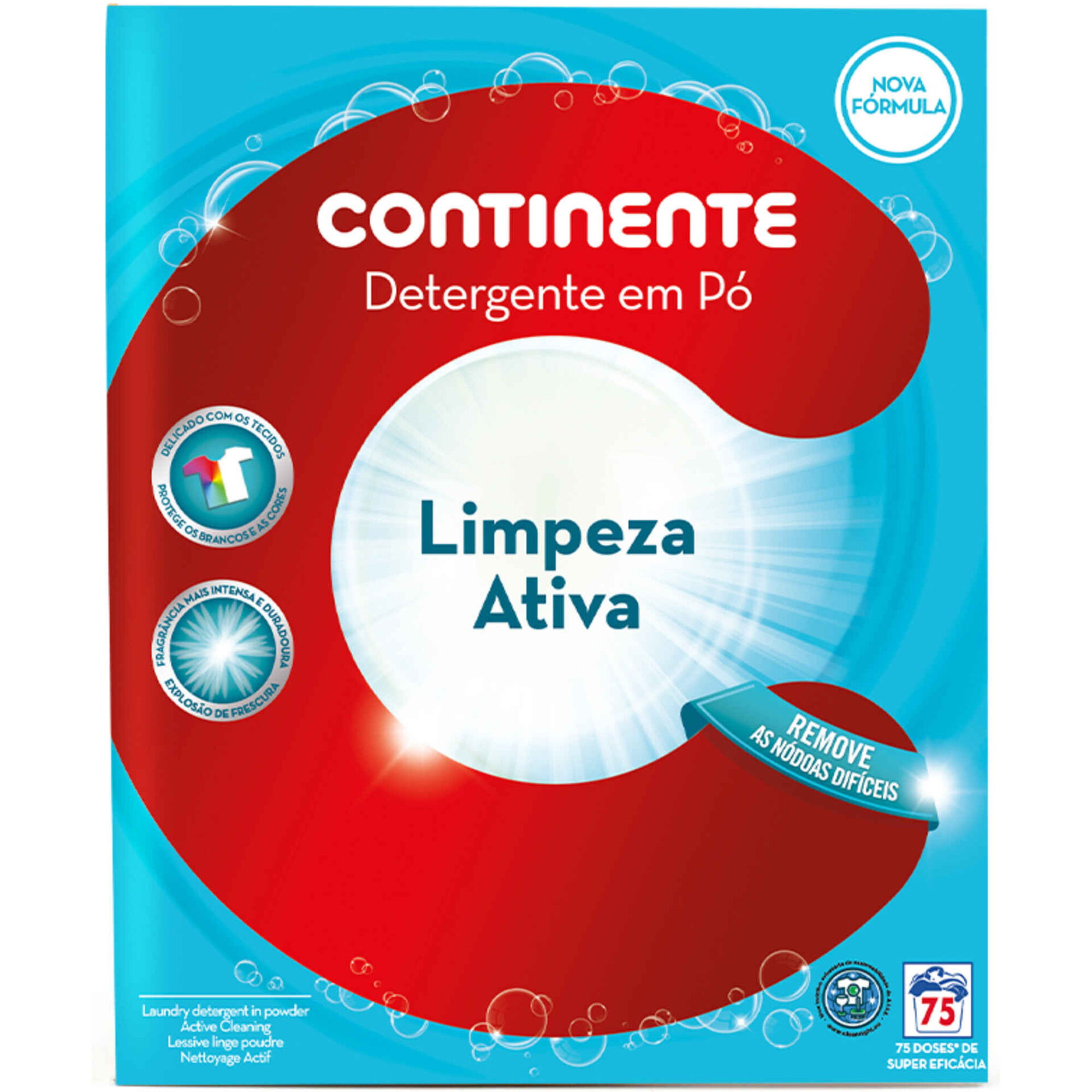 Detergente Máquina Roupa Pó Limpeza Ativa