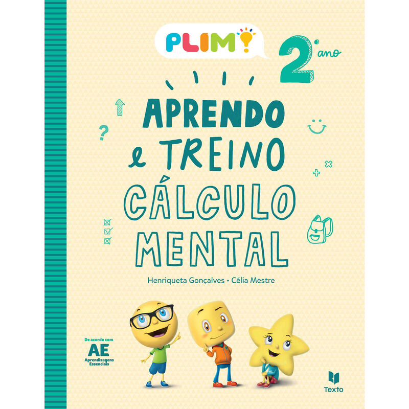 Plim! Aprendo e Treino Cálculo Mental - 2.º Ano de Texto Editora