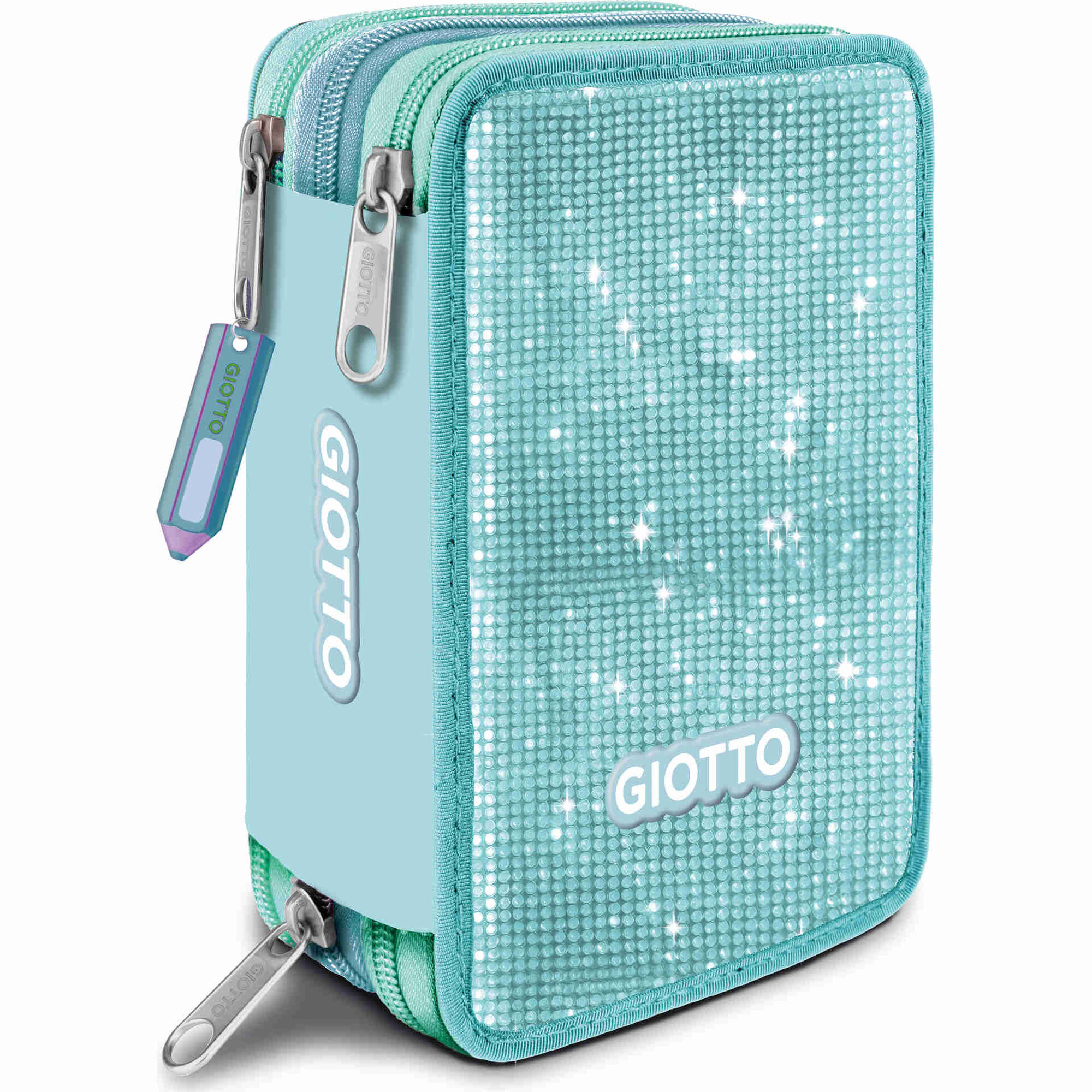 Estojo Completo Plumier 3Zip (v&aacute;rias cores) Giotto