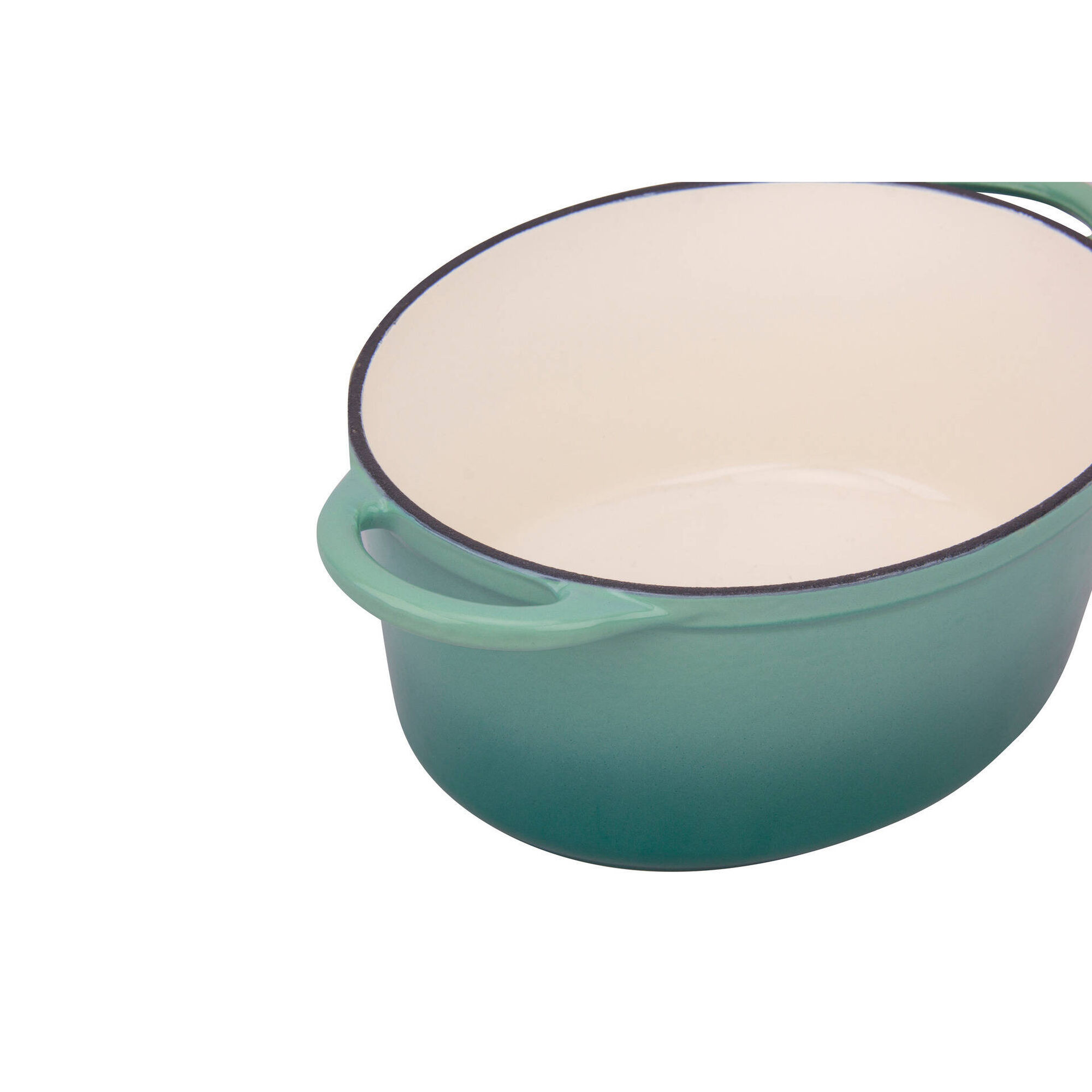 Assadeira Ferro Fundido Verde 27x21cm Kasa