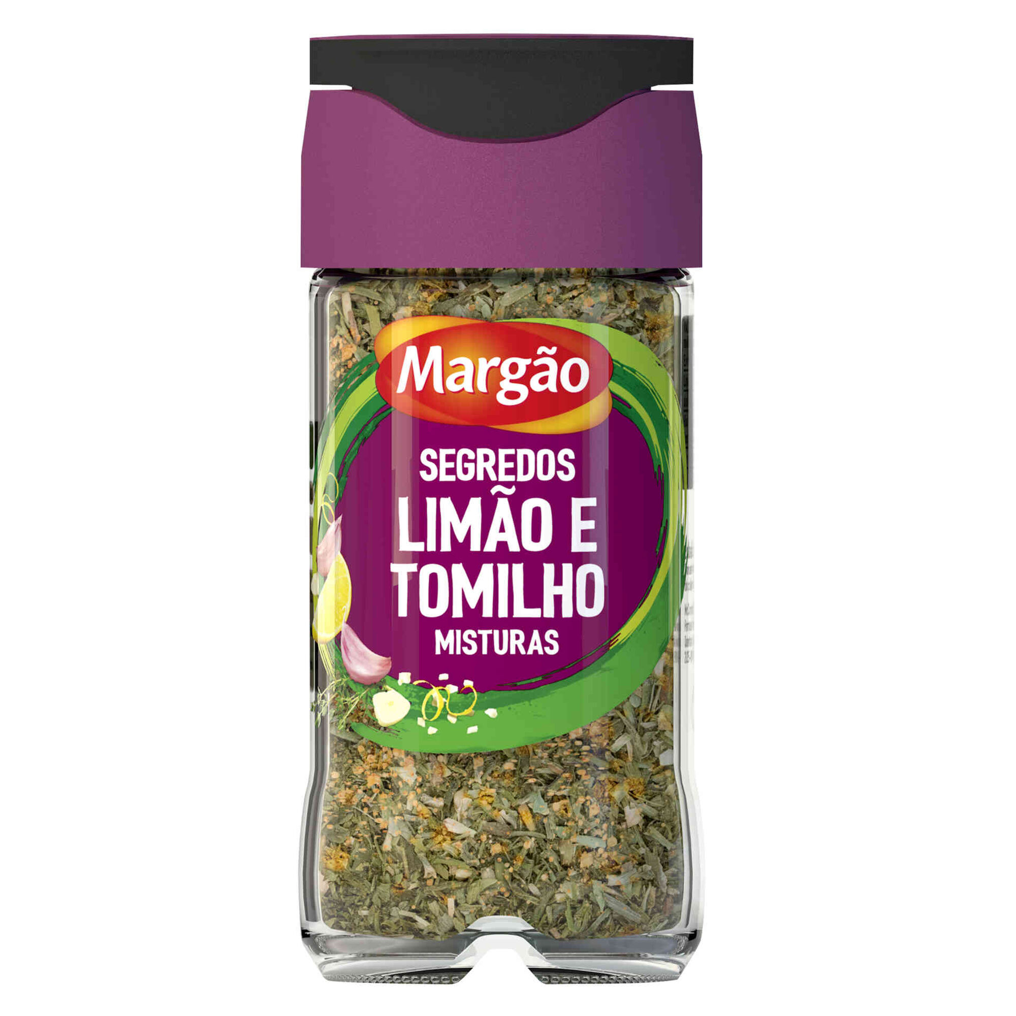 Mistura de Limão e Tomilho em Frasco