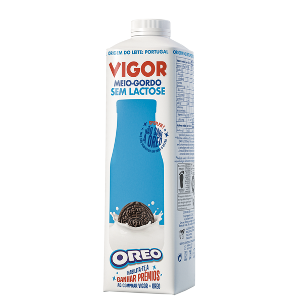 Leite Meio Gordo Fresco sem Lactose Vigor