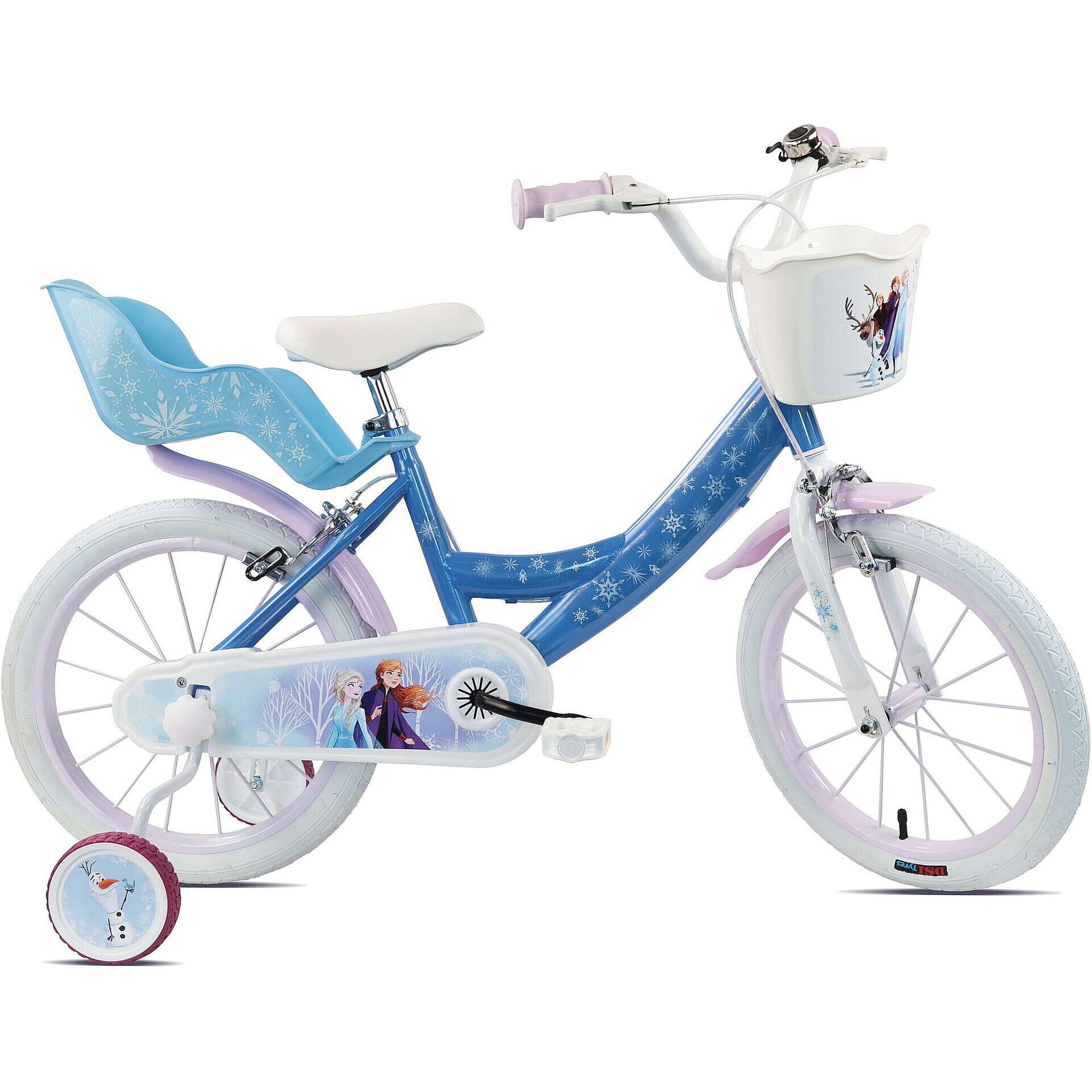 Bicicleta de Crian&ccedil;a 16" 5-7 Anos Frozen