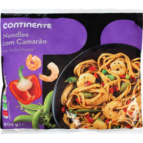 Noodles Camarão com Molho Picante