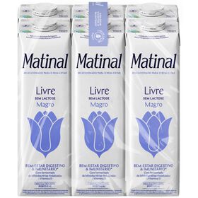 Leite Magro sem Lactose Livre Matinal