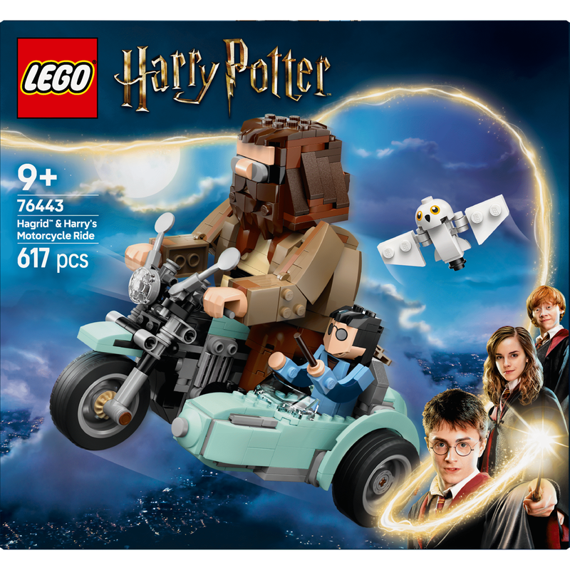 LEGO Harry Potter - Passeio de Mota de Hagrid e Harry - 76443