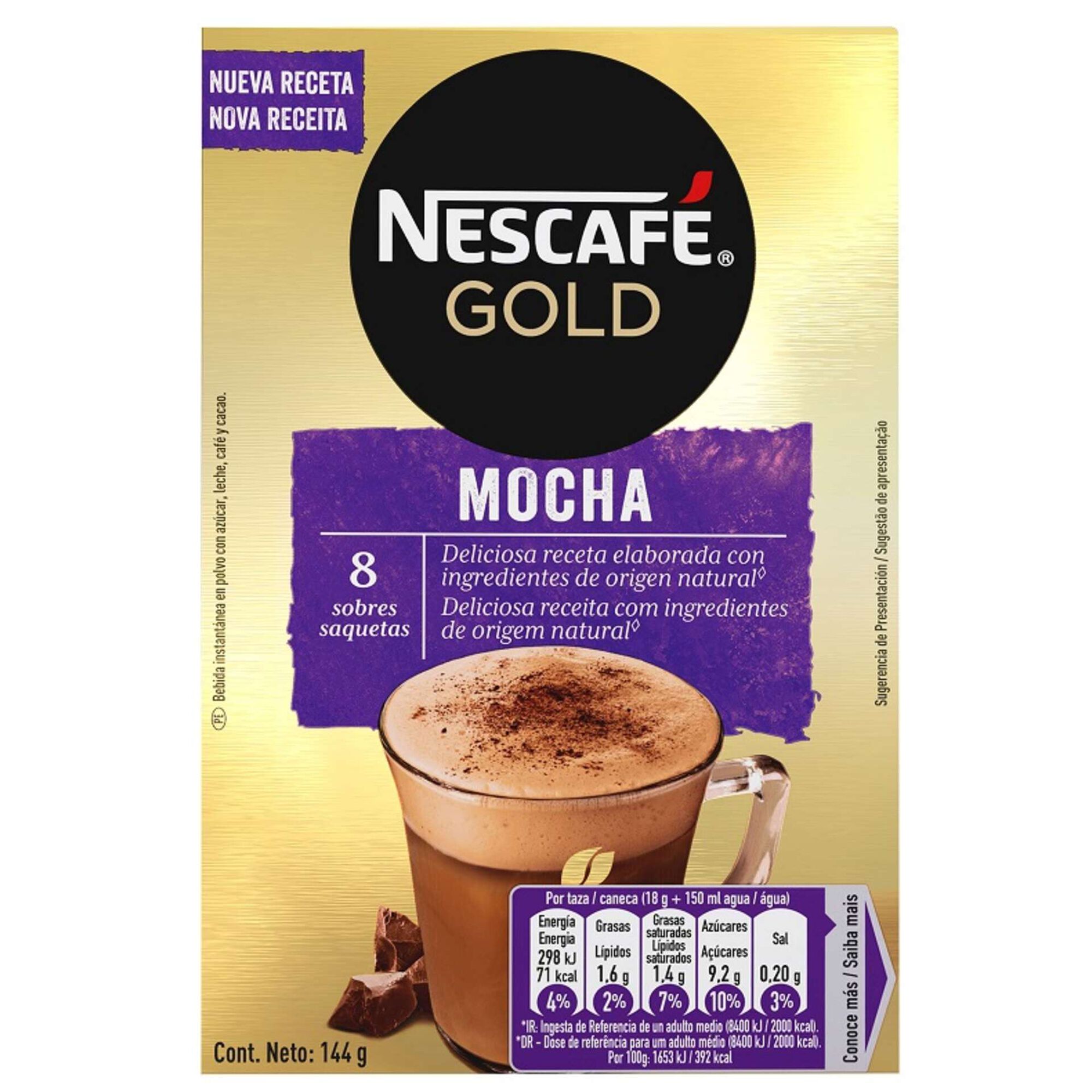 Café Solúvel Gold Mocha