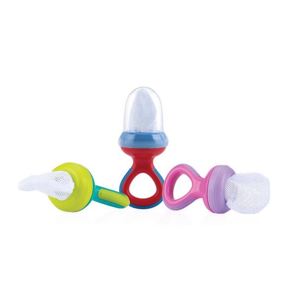 Alimentador de Fruta com Rede +6M (várias cores) Nuby