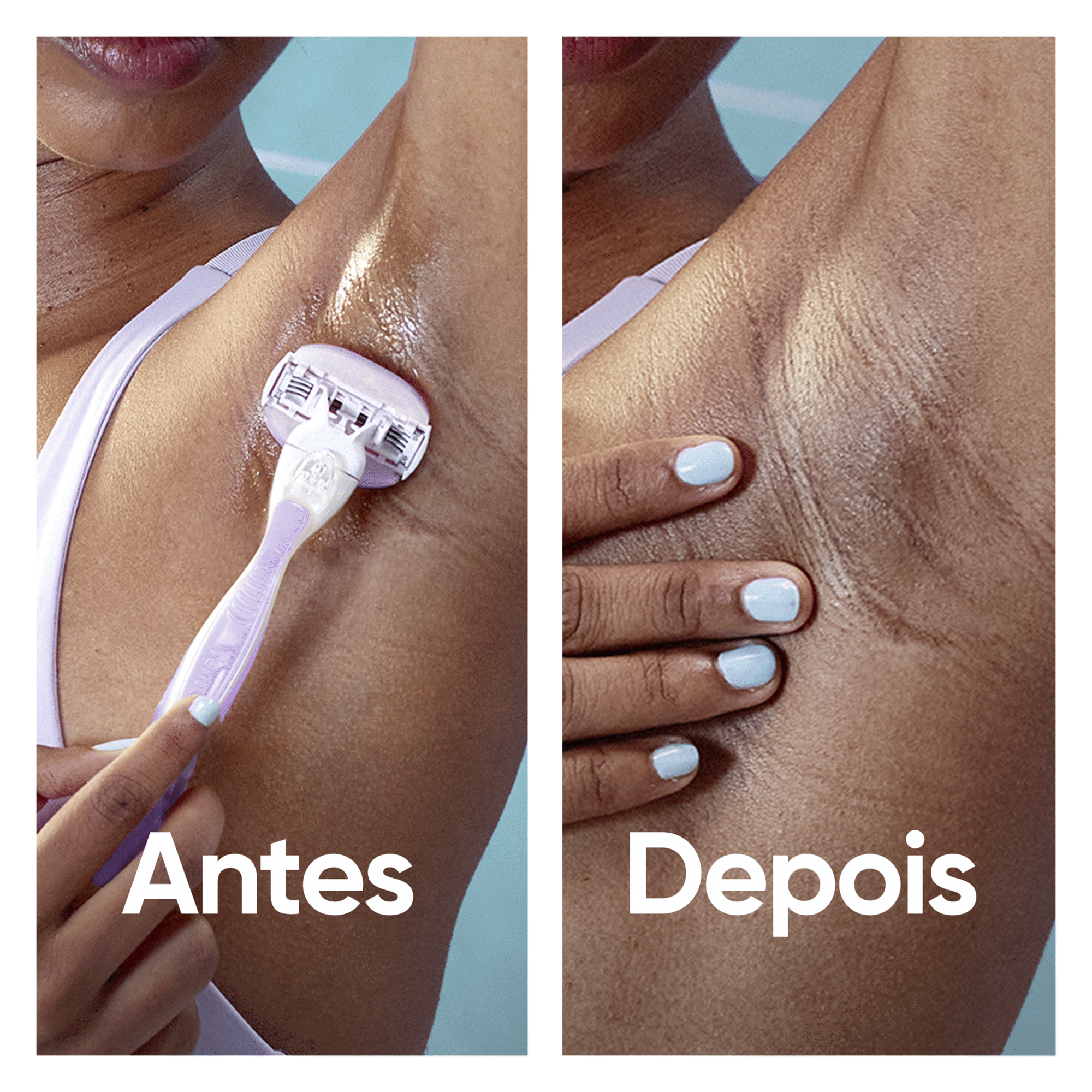 Máquina Depilatória Venus Comfortglide Breeze com 4 Recargas Máquina Depilatória Venus Comfortglide Breeze com 4 Recargas