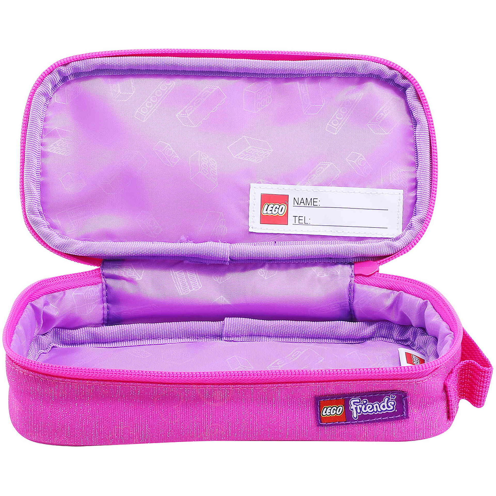 Estojo Box Rosa Emma e Chico