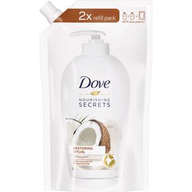 Sabonete L&iacute;quido Eco Recarga &Oacute;leo de Coco e Leite de Am&ecirc;ndoa Dove