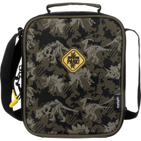 Lancheira 3,5L Preta e Verde T-Rex