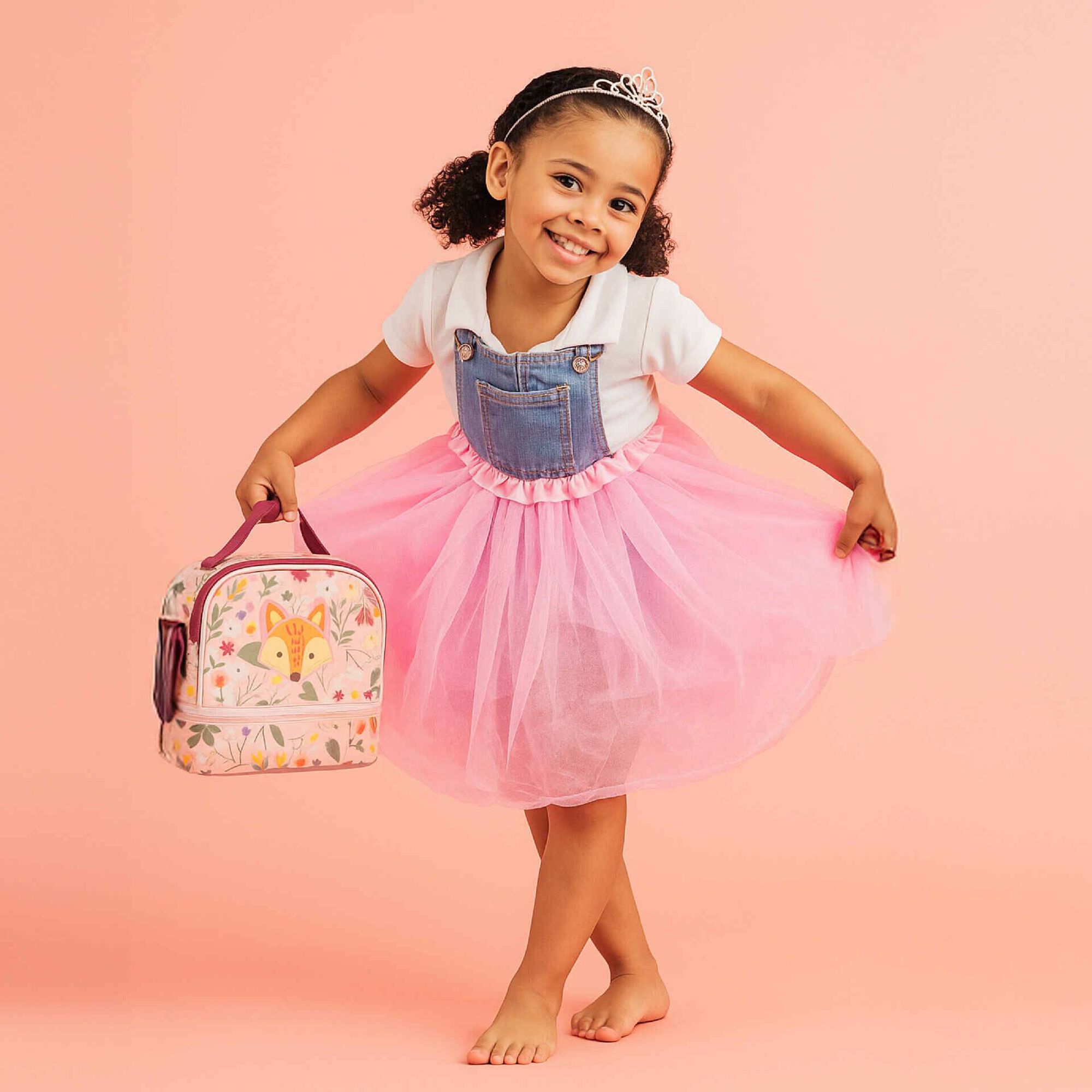 Lancheira 7L Rosa Baby Fox