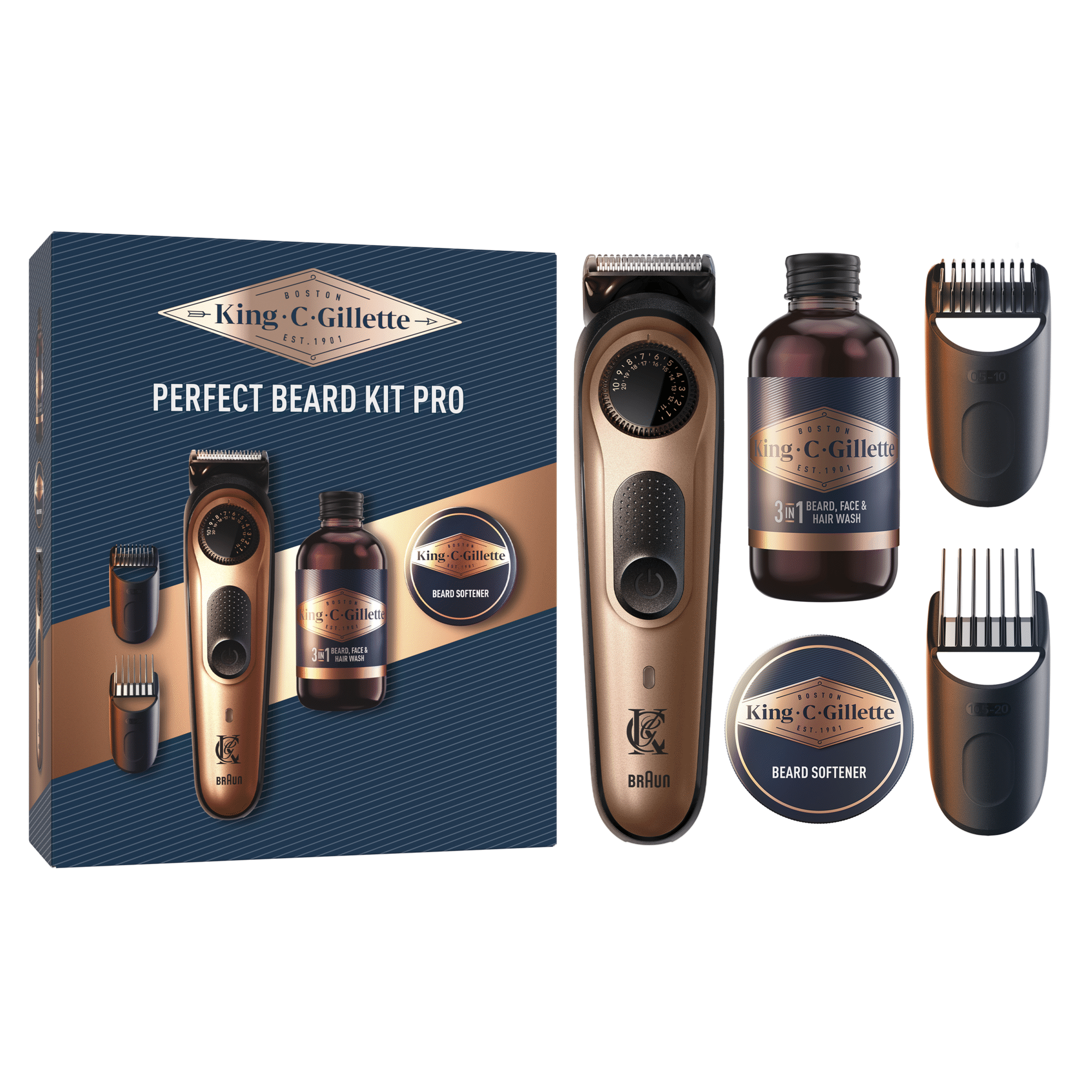 Coffret King C. Barba Perfeita Pro