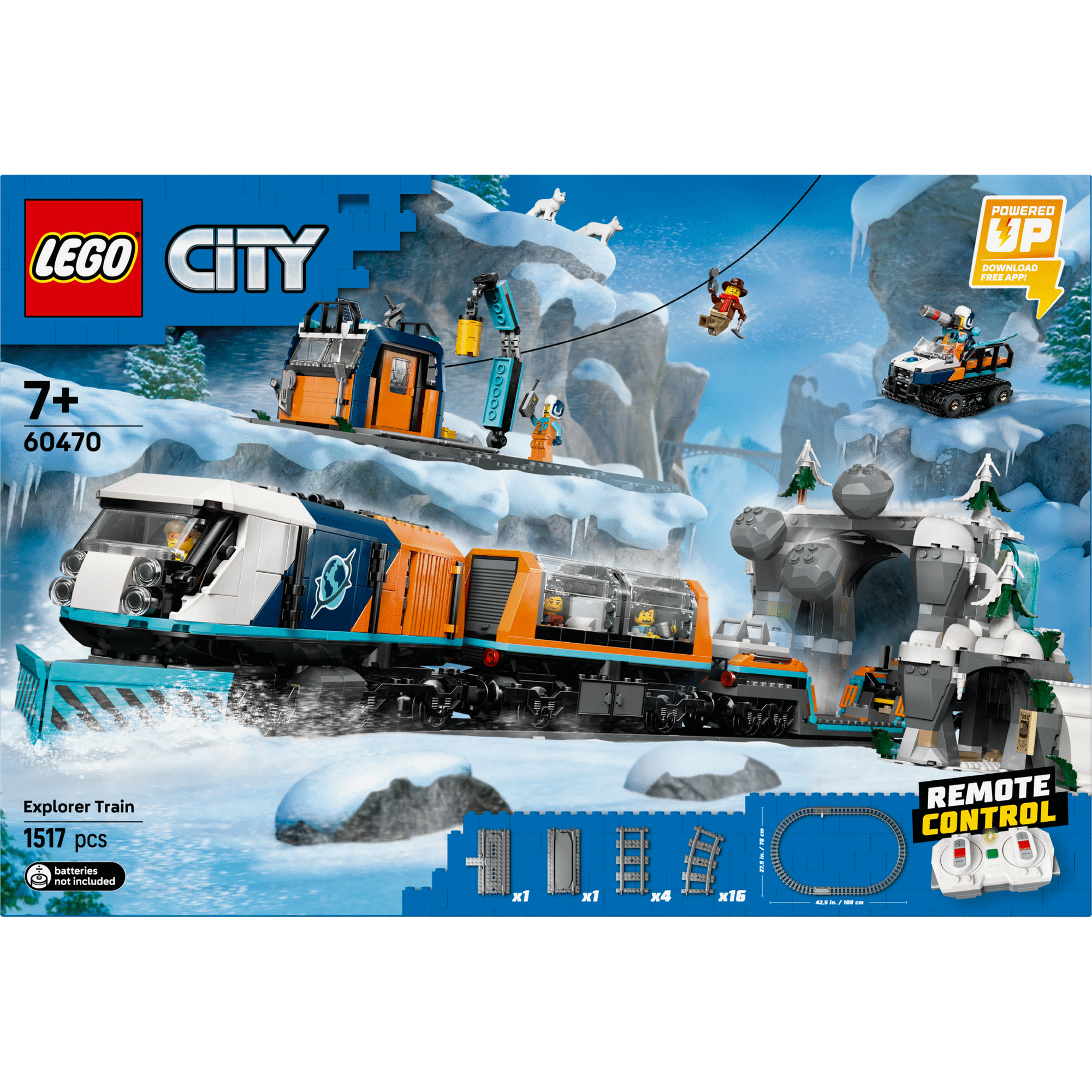 LEGO City - Comboio Expresso do &Aacute;rtico dos Exploradores - 60470