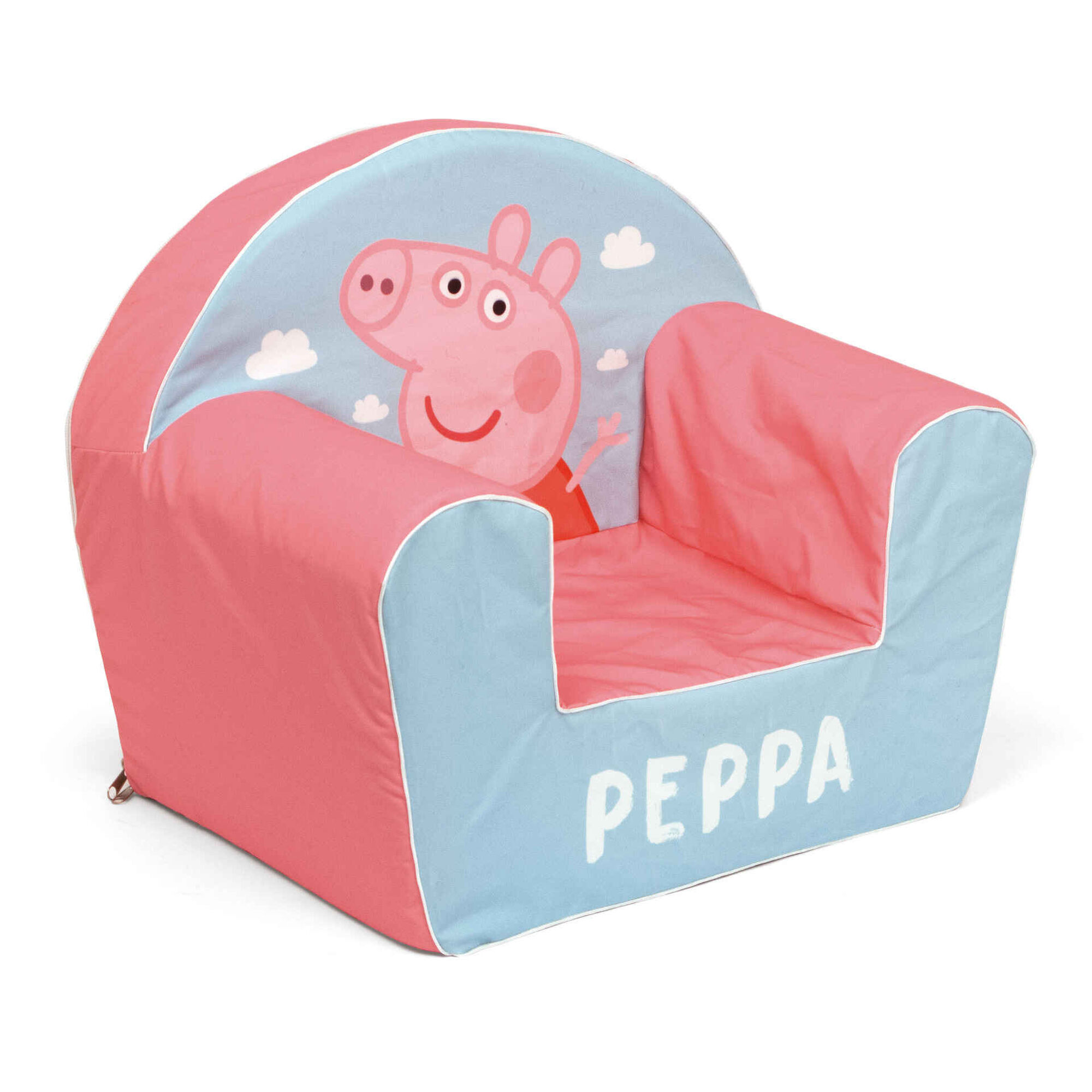 Sofa Peppa Pig Azul e Rosa