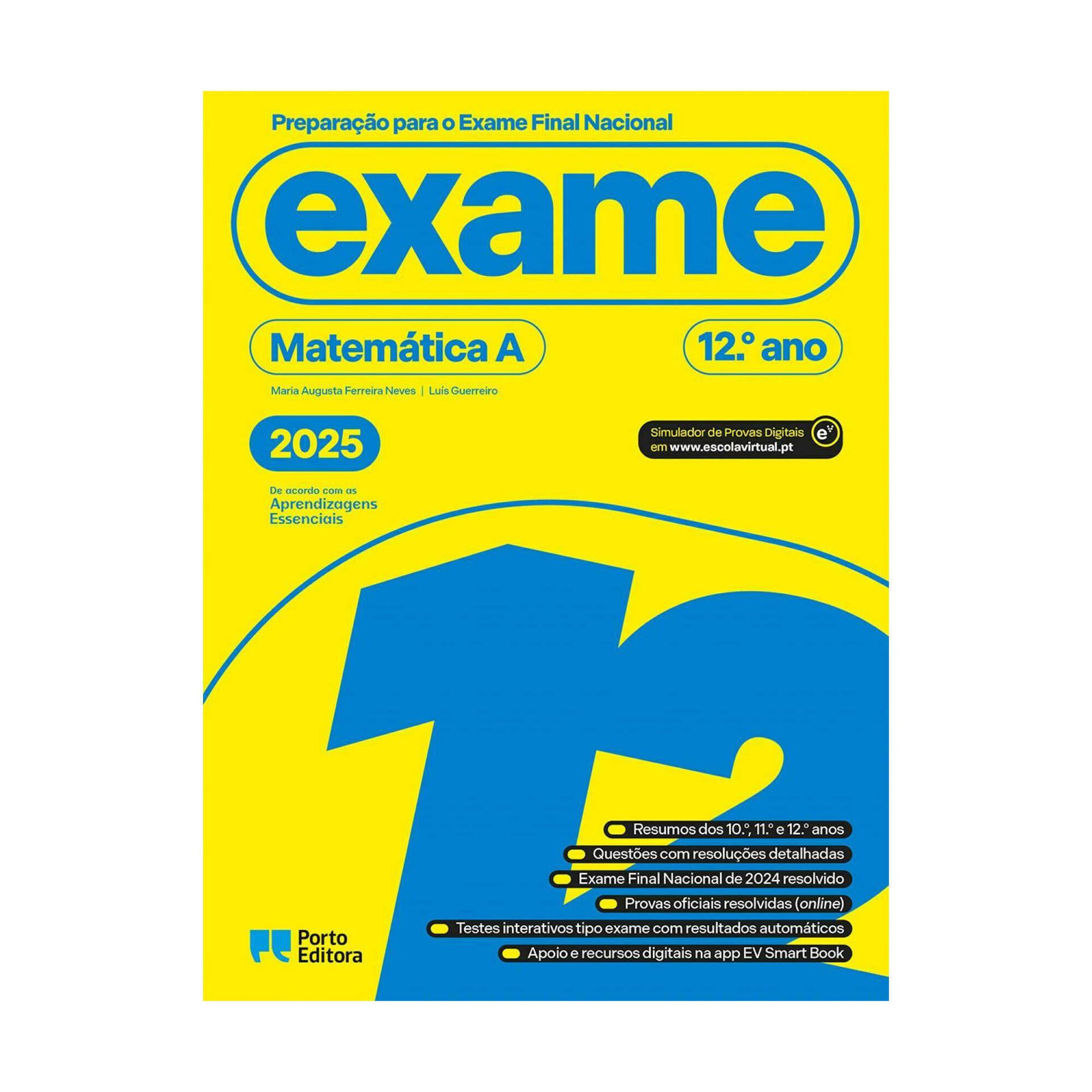 Preparação para o Exame Nacional 2025 - Matemática A - 12º Ano